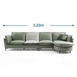  Bộ ghế sofa góc chữ L GT36-Securing cho phòng khách đẹp 