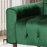  Ghế sofa đơn vải nhung nỉ DT41 Wyton cho gia đình 