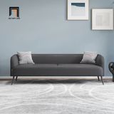  Bộ ghế sofa cho phòng làm việc KT116 Sorum da giả màu carrot 