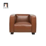  Set ghế sofa gia đình giá rẻ KT149 Goyette bọc da công nghiệp 