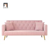  Ghế sofa giường gấp gọn GB82 Lindale dài 2m màu hồng cánh sen 