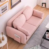  Ghế sofa băng nhỏ gọn BT156 Scandy dài 1m5 vải nỉ phòng ngủ 