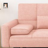  Ghế sofa giường nằm dài 1m9 màu hồng phấn GB59 Sheridan 