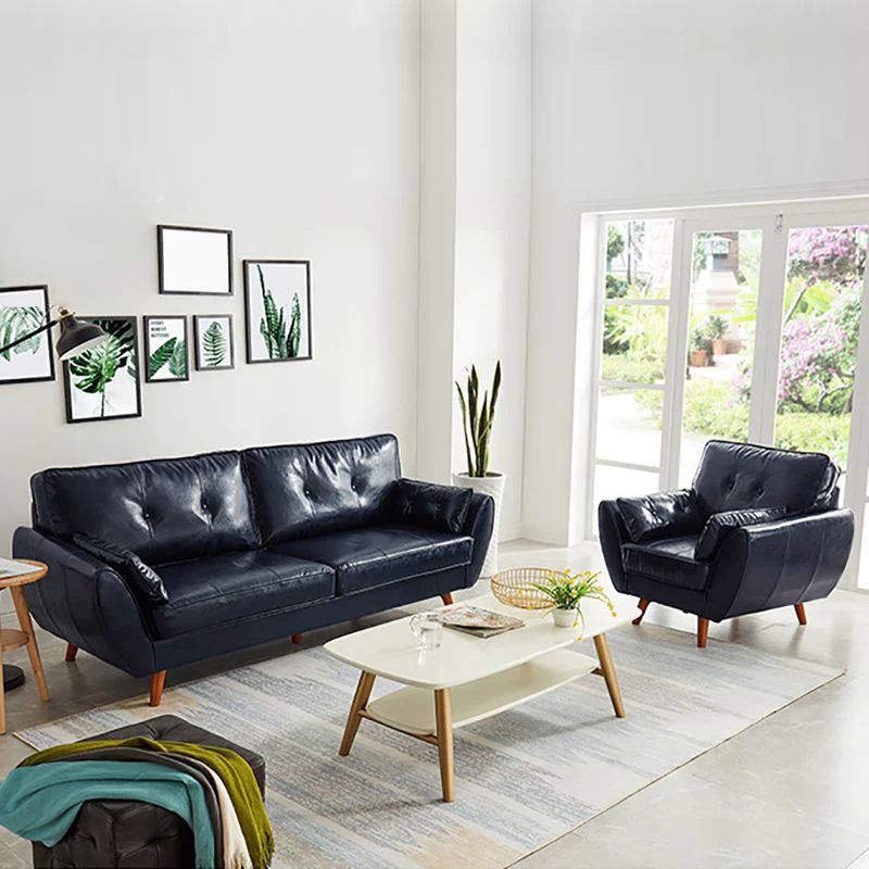  Ghế sofa băng da công nghiệp BT304 Rothry dài 2m sang trọng 