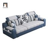  Bộ ghế sofa phòng khách BT296 Slopy dài 2m1 kèm ghế đôn 