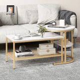  Cặp bàn đôi phòng khách chung cư nhỏ BSF68 Javarrius giá rẻ 