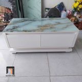  Bàn sofa phòng khách gia đình BTPK98 Moden mặt kính giả đá 