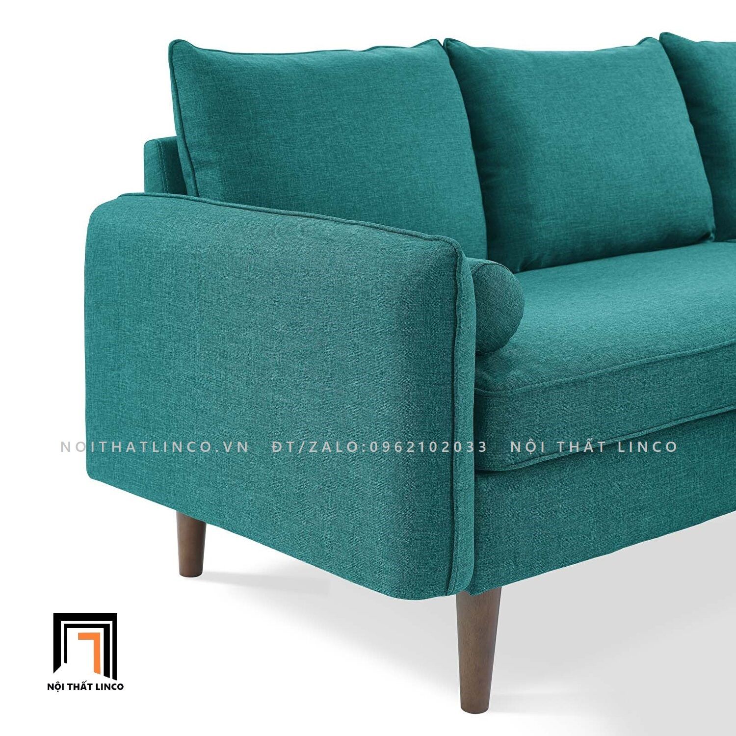  Bộ ghế sofa góc L GT67 Revive 2m x 1m4 cho phòng khách nhỏ 