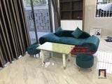  Bộ ghế sofa sopha văng băng thuyền SFT 2m xanh lá giá rẻ 