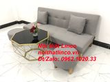  Bộ bàn ghế sofa bed giường SFG diện tích nhỏ xám ghi trắng 