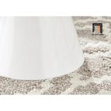  Bàn sofa mặt đá sang trọng 60 BSF53 Aripine khung chân xòe 