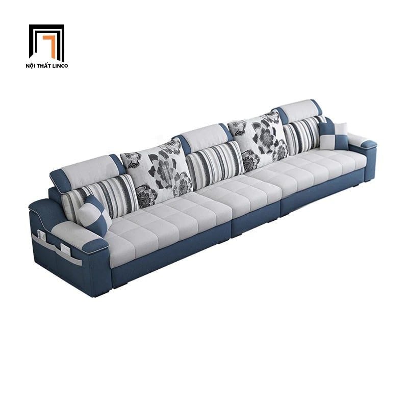  Bộ ghế sofa phòng khách BT296 Slopy dài 2m1 kèm ghế đôn 