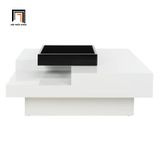  Bàn sofa phòng khách lớn BSF26 Bagym ván gỗ mdf mặt 80cm 