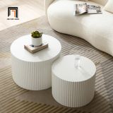  Cặp 2 bàn sofa mặt đá xinh xắn BSF57 Blayne cho văn phòng 