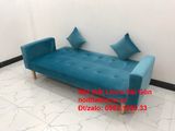  Bộ ghế sofa giường giá rẻ dài 2m màu xanh nước biển cho chung cư 