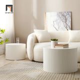  Cặp 2 bàn sofa mặt đá xinh xắn BSF57 Blayne cho văn phòng 