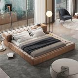  Giường ngủ bọc da giả GN59 Adeline cho phòng diện tích lớn 
