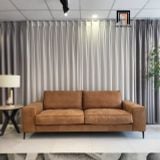  Combo 2 ghế sofa da giả KT146 Mondazie phòng khách hiện đại 