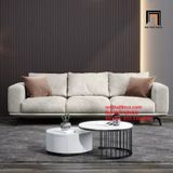  Bộ ghế sofa băng phòng khách sang trọng BT26 Shapy xám trắng 