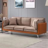  Ghế sofa băng 3 nệm ngồi BT143 dài 2m Graylon đẹp 