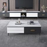  Bàn sofa phòng khách hình chữ nhật BSF46 Lamoa 1m x 50 mặt đá 