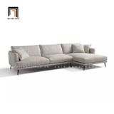  Bộ ghế sofa góc chữ L 2m2 x 1m6 GT27-Thinic chân inox 