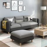  Bộ ghế sofa phòng khách BT197 Colton dài 2m1 màu xám giá rẻ 