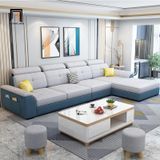  Bộ ghế sofa góc L cao cấp GT90 Lagy 3m2 x 1m8 cho phòng khách lớn 