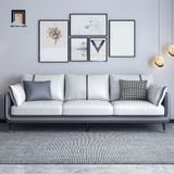 Ghế sofa băng da Pu dài 2m1 BT188 Sken kiểu dáng sang trọng 