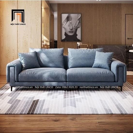  Ghế sofa băng giả da BT48 Covet phong cách Tây Âu hiện đại 