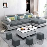  Bộ ghế sofa góc 2m4 x 1m6 GT183 Vales cho phòng khách gia đình 