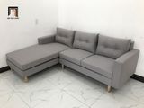  Bộ sofa góc giá rẻ 2m2 1m6 màu xanh nước biển cho nhà nhỏ 