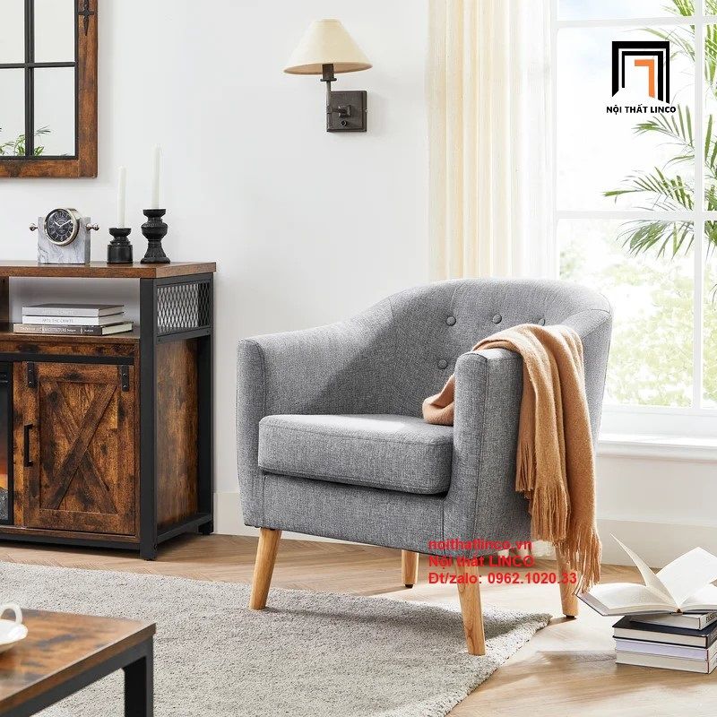  Ghế sofa đơn trang trí DT7 Dreer nhỏ xinh xắn 