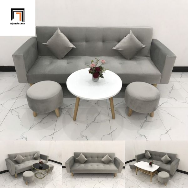 bộ ghế sofa giường dài 2m giá rẻ