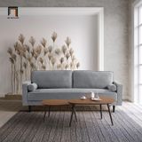  Ghế sofa băng dài 1m8 màu xám BT210 Nieto nhỏ gọn 