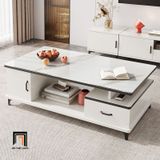  Bàn sofa phòng khách sang trọng BSF76 Fossy 1m hộc kéo nhỏ 