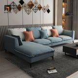  Bộ ghế sofa góc L vải nỉ mềm 2m8 x 1m6 GT139 Lovell giá rẻ 