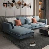  Bộ ghế sofa góc L vải nỉ mềm 2m8 x 1m6 GT139 Lovell giá rẻ 