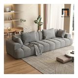  Ghế sofa văng vải nhung BT269 Camiel dài 2m4 phối màu xinh xắn 