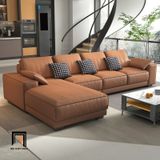  Bộ ghế sofa góc L sang trọng GT177 Kenora 3m x 1m6 da Pu 