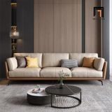  Ghế sofa đơn bọc da giả DT51 Martisse phòng khách sang trọng 