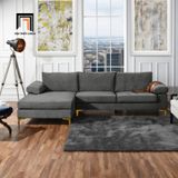  Set ghế sofa góc L GT4 Ettal vải nhung 2m4 x 1m6 giá rẻ 