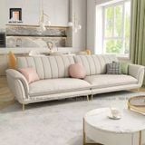  Ghế sofa băng kiểu dáng đẹp BT59 Sorgio 2m4 da công nghiệp 