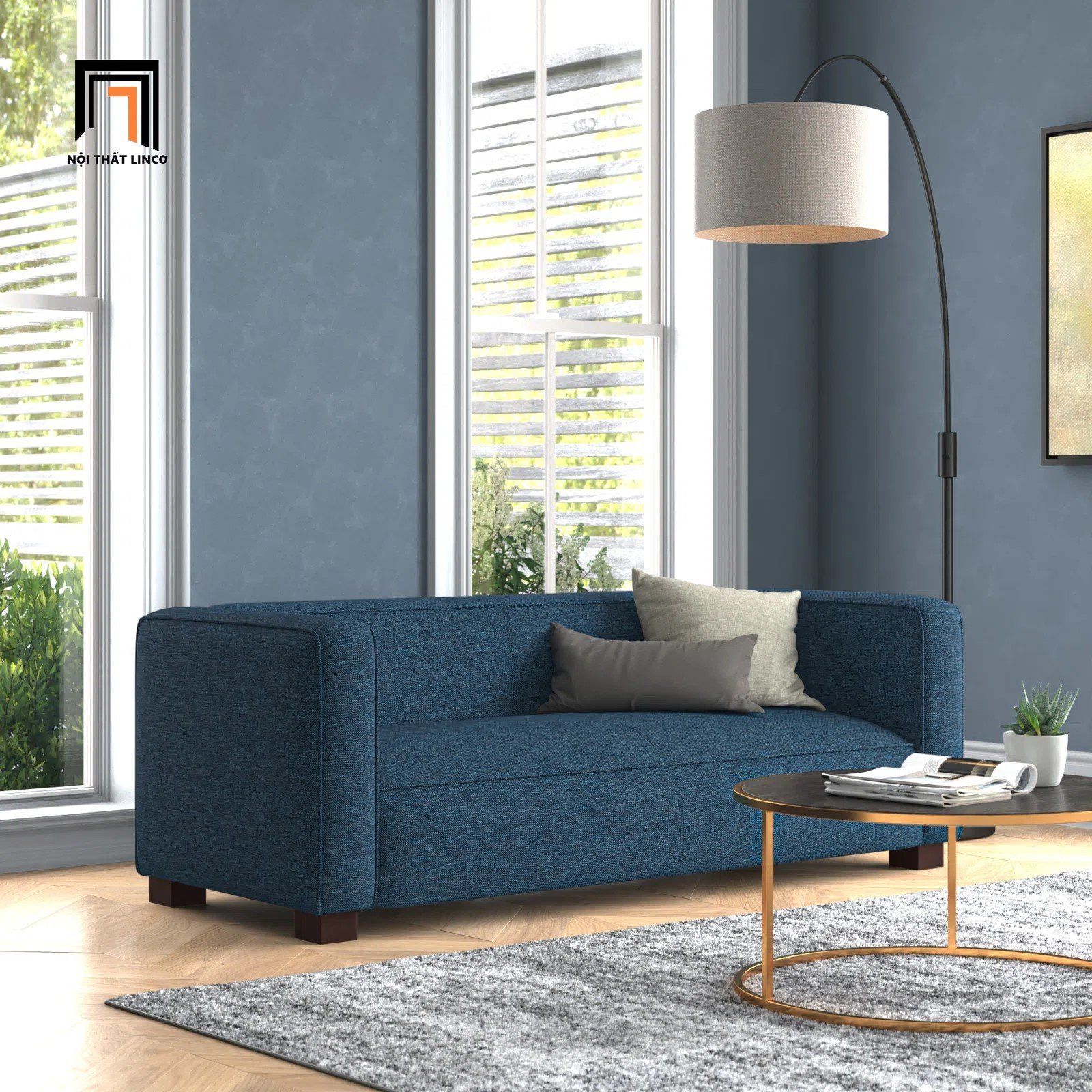  Ghế sofa băng giá rẻ cho căn hộ chung cư BT224 Tuveson dài 1m8 