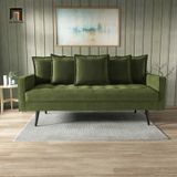  Ghế sofa băng BT160 Atonuci dài 1m9 vải nhung nỉ đẹp 