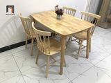  Bộ bàn ăn 4 ghế giá rẻ 2-KH4-G18-B108-go cho phòng bếp đẹp 