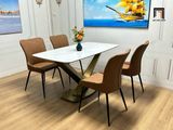  Bộ bàn ghế ăn nhỏ gọn cao cấp 24-BAD4-G9-B70 4 người ngồi 