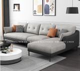  Bộ ghế sofa chữ L sang trọng GT39 Norman chân inox 