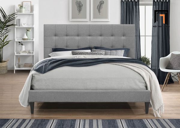 giường ngủ, giường ngủ bọc nệm