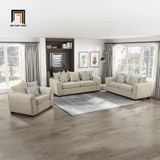  Bộ ghế sofa vải bố cao cấp KT158 Ebern phòng khách gia đình 